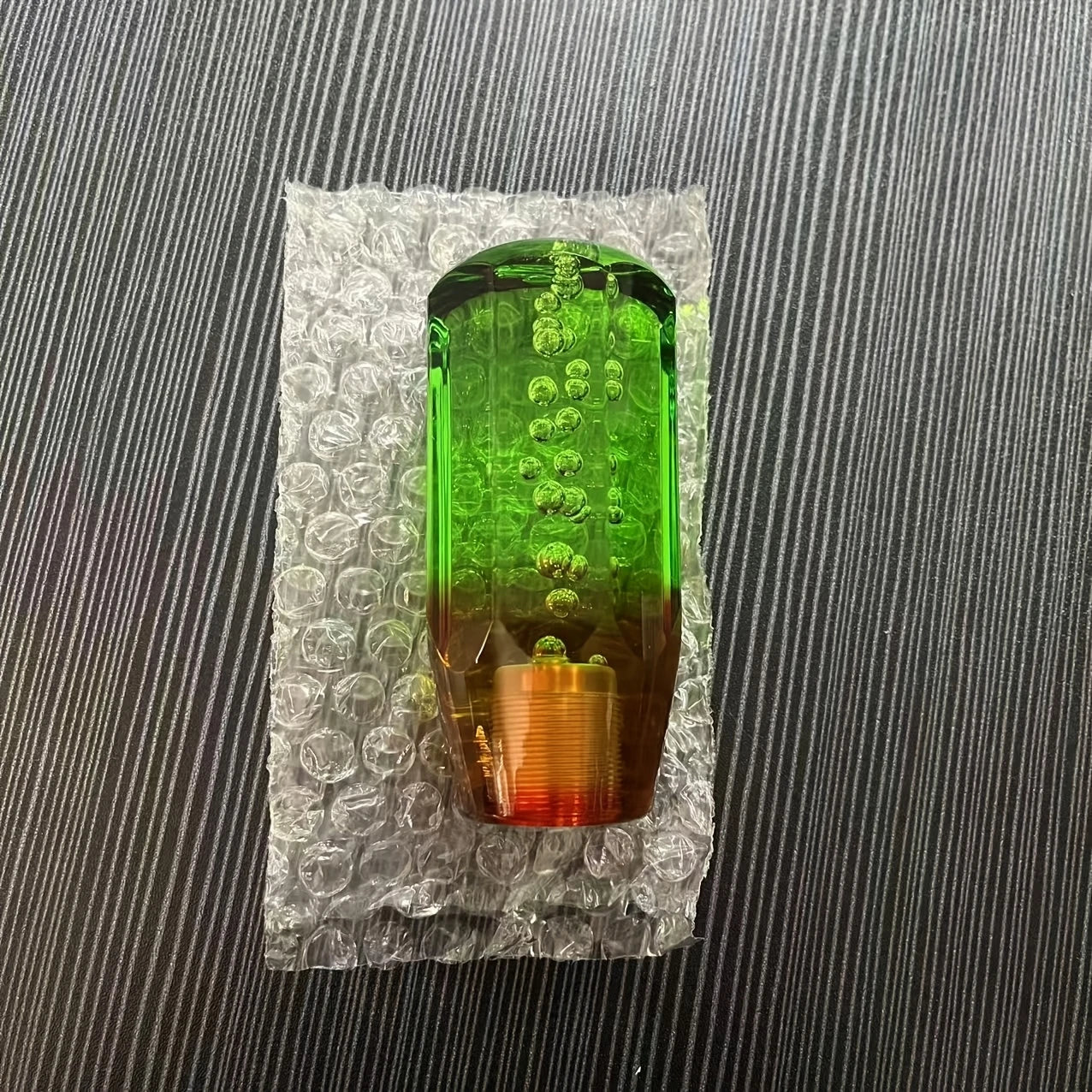 Växelspaksknopp Bubbles Grön/Orange