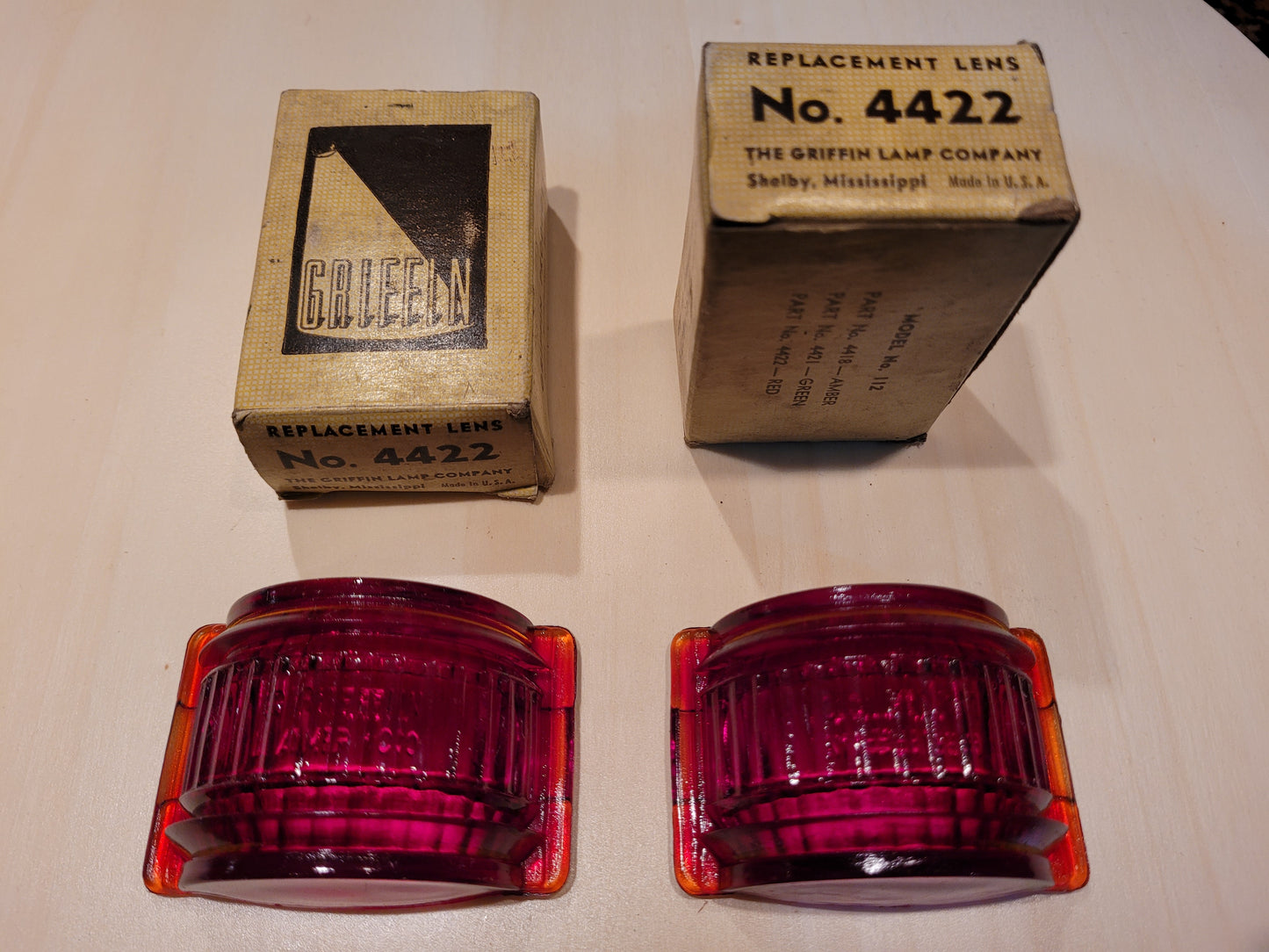 Positionsljusglas, universal