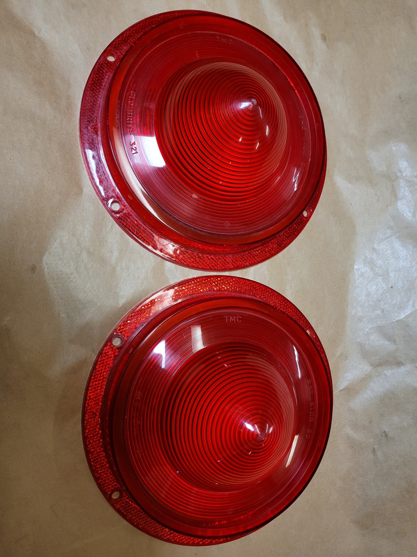 Baklusglas Ford 1957