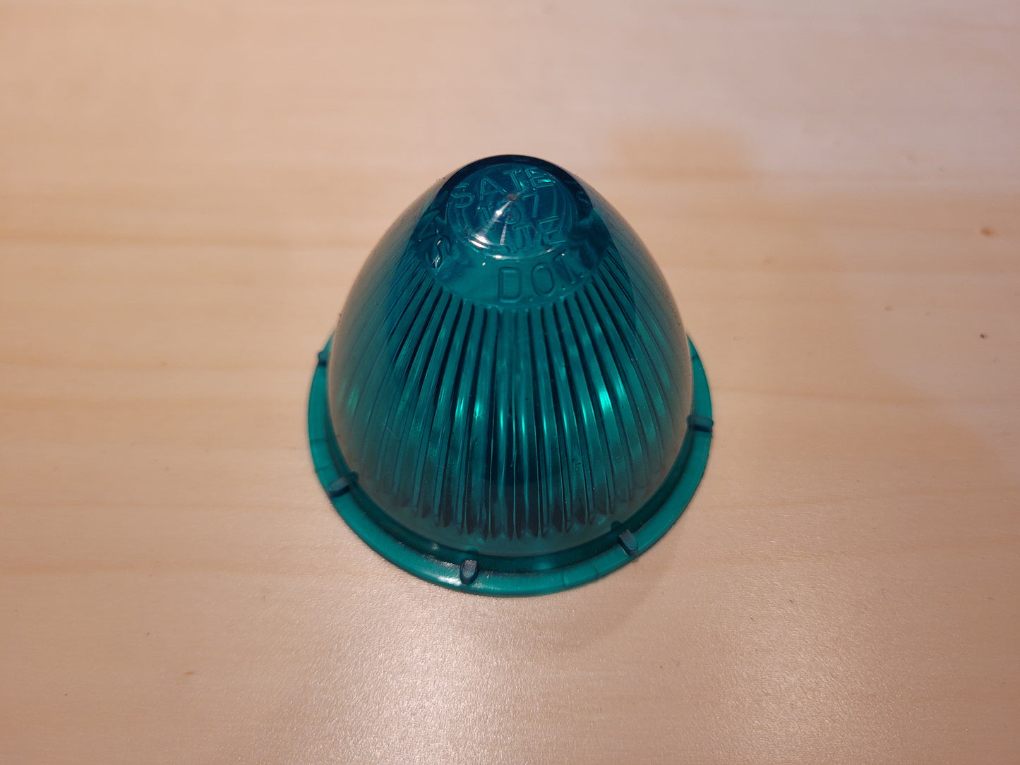 Grönt positionsljusglas