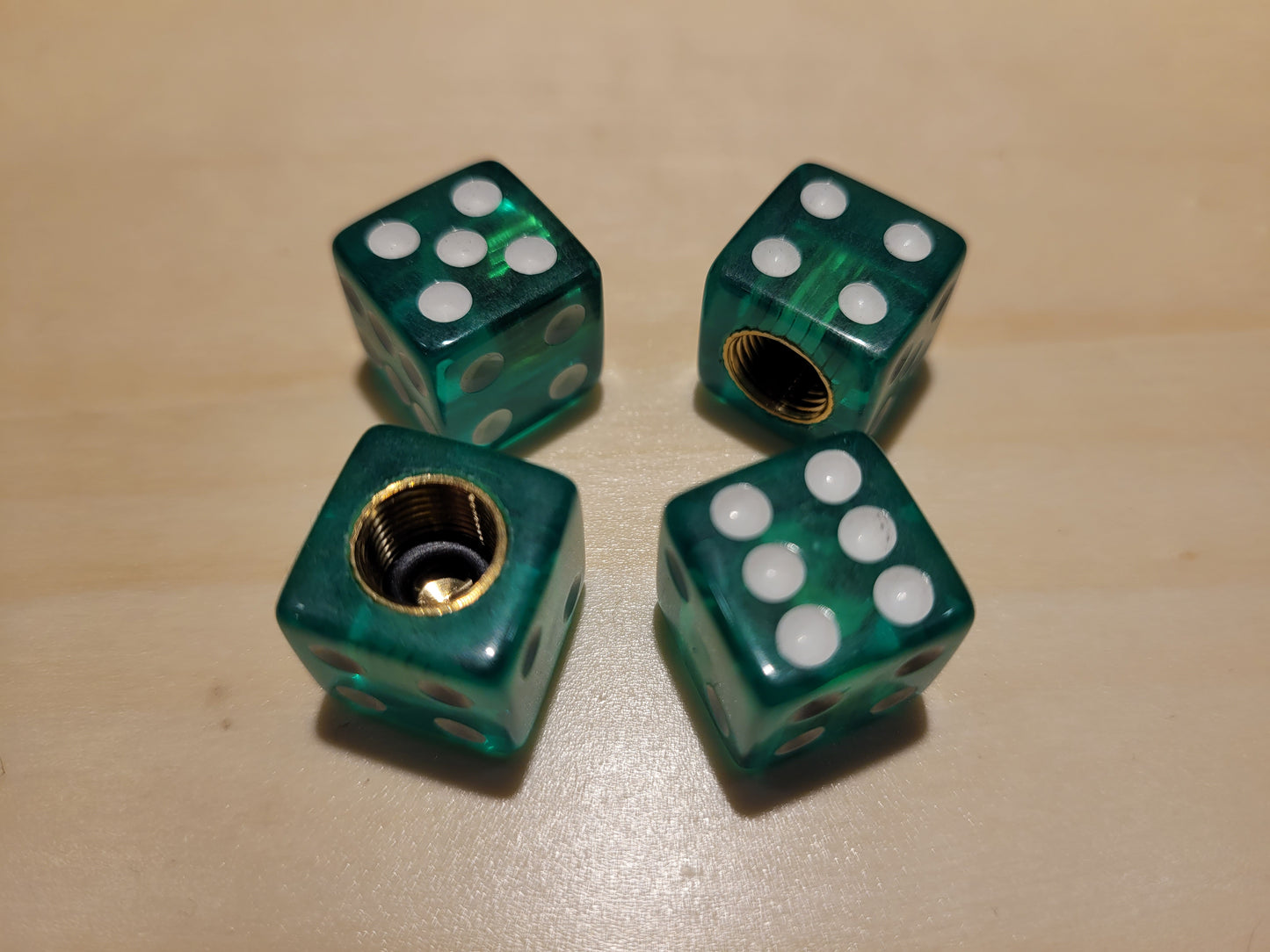 Ventilhatt Dice, grön