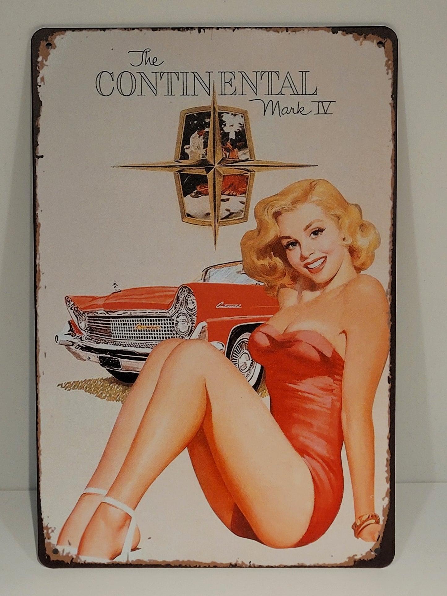 Plåtskylt Lincoln 59