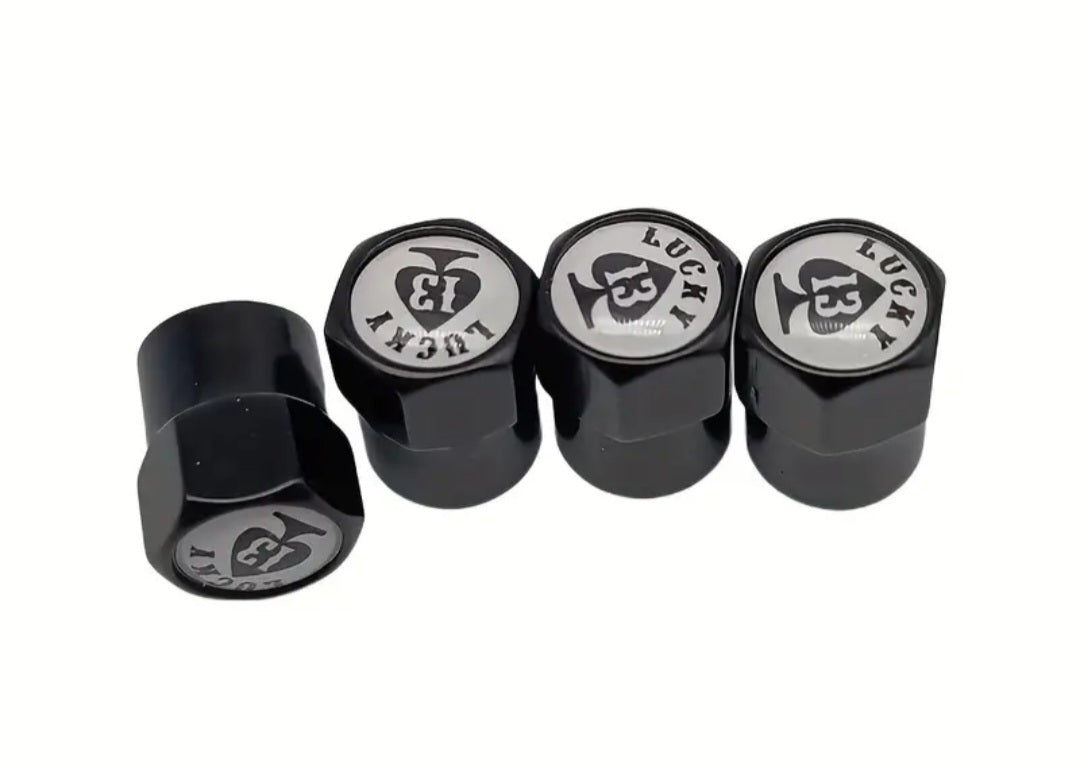 Ventilhatt Lucky 13, svart