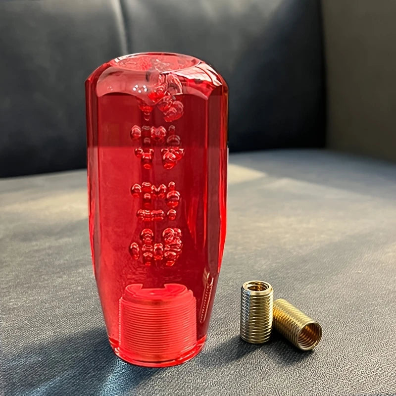 Växelspaksknopp Bubbles Röd