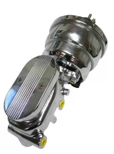 Bromskit Chrome, 1" cyl, 7" booster