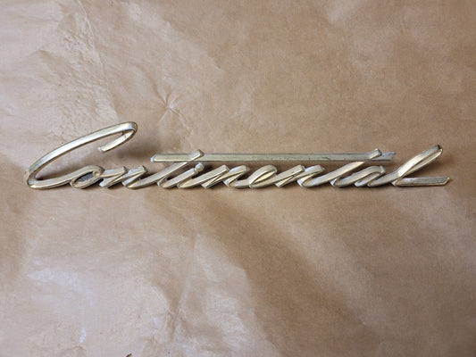 Emblem Lincoln Continental