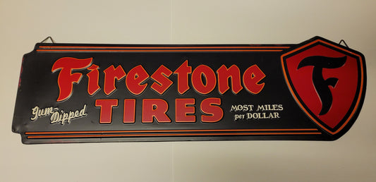 Plåtskylt Firestone