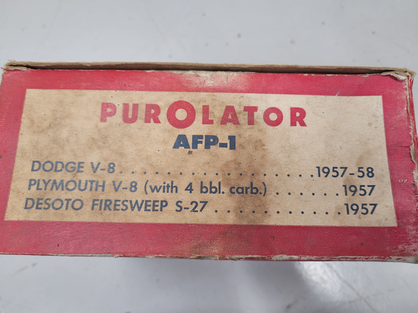 Luftfilter Purolator AFP-1