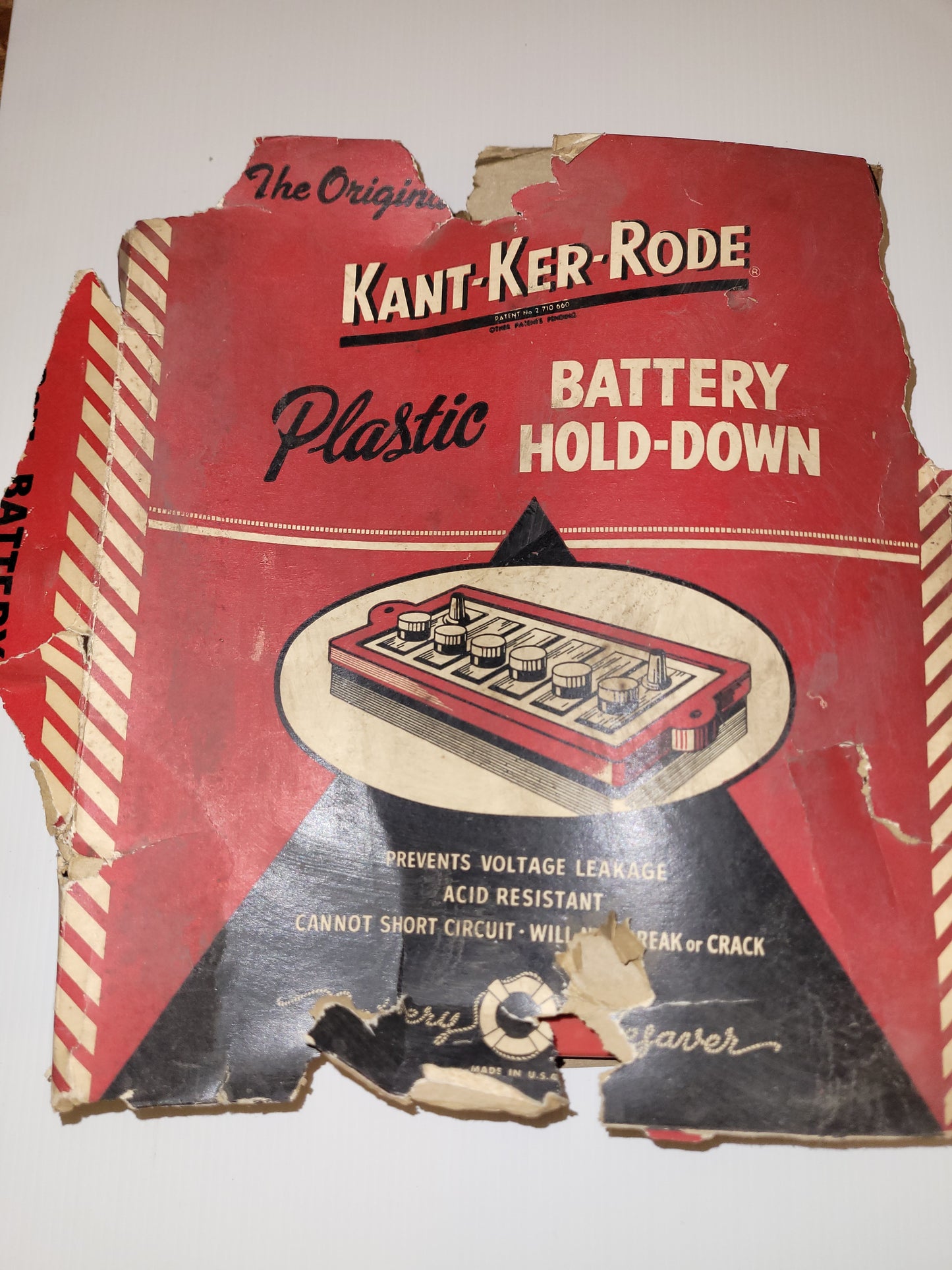 Batterihållare