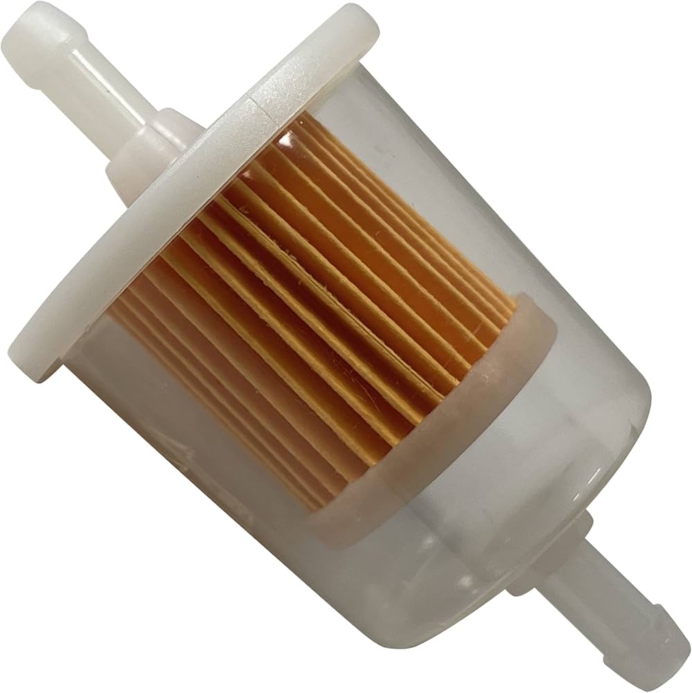 Bränslefilter 3/8" plast